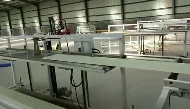 Solid Wall Indoor Decorative Materials Extrusion Line For Doors Windows