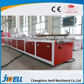 Jwell fully automatic WPC plastic extrusion line for PE&PP