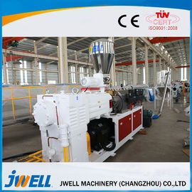 Adjustable Wpc Board Making Machine Conical Twin Screw Extruder