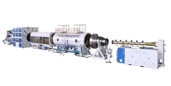 linha único parafuso da extrusão da tubulação do PE da preservação do calor de 630mm Jwell