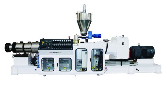 Plastificar do uniforme da máquina da extrusão da tubulação do Pvc do parafuso do GV 20m único