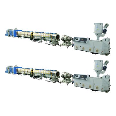 Jwell linha da máquina da extrusora da tubulação do Hdpe de uma hora de 120 quilogramas