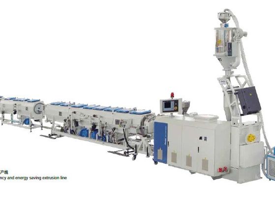 linha máquina da extrusão da tubulação do HDPE do Polyolefin 900kg/H para a fonte de água