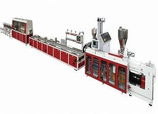 O PVC fácil de usar pulveriza o equipamento plástico da extrusora de único parafuso